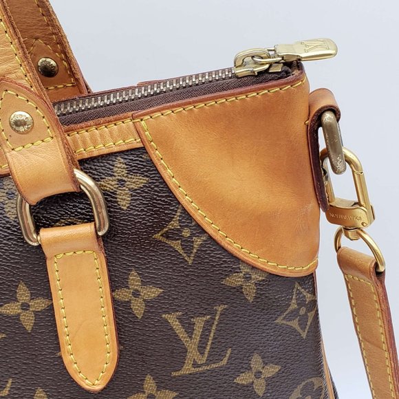 100% Authentic Louis Vuitton Odeon GM Monogram Canvas Brown Crossbody Bag - Picture 7 of 16